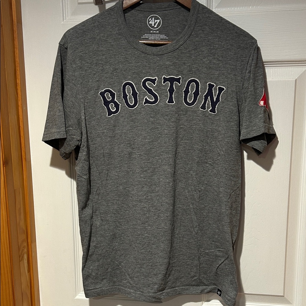 47 Boston Gray Short Sleeve Tee